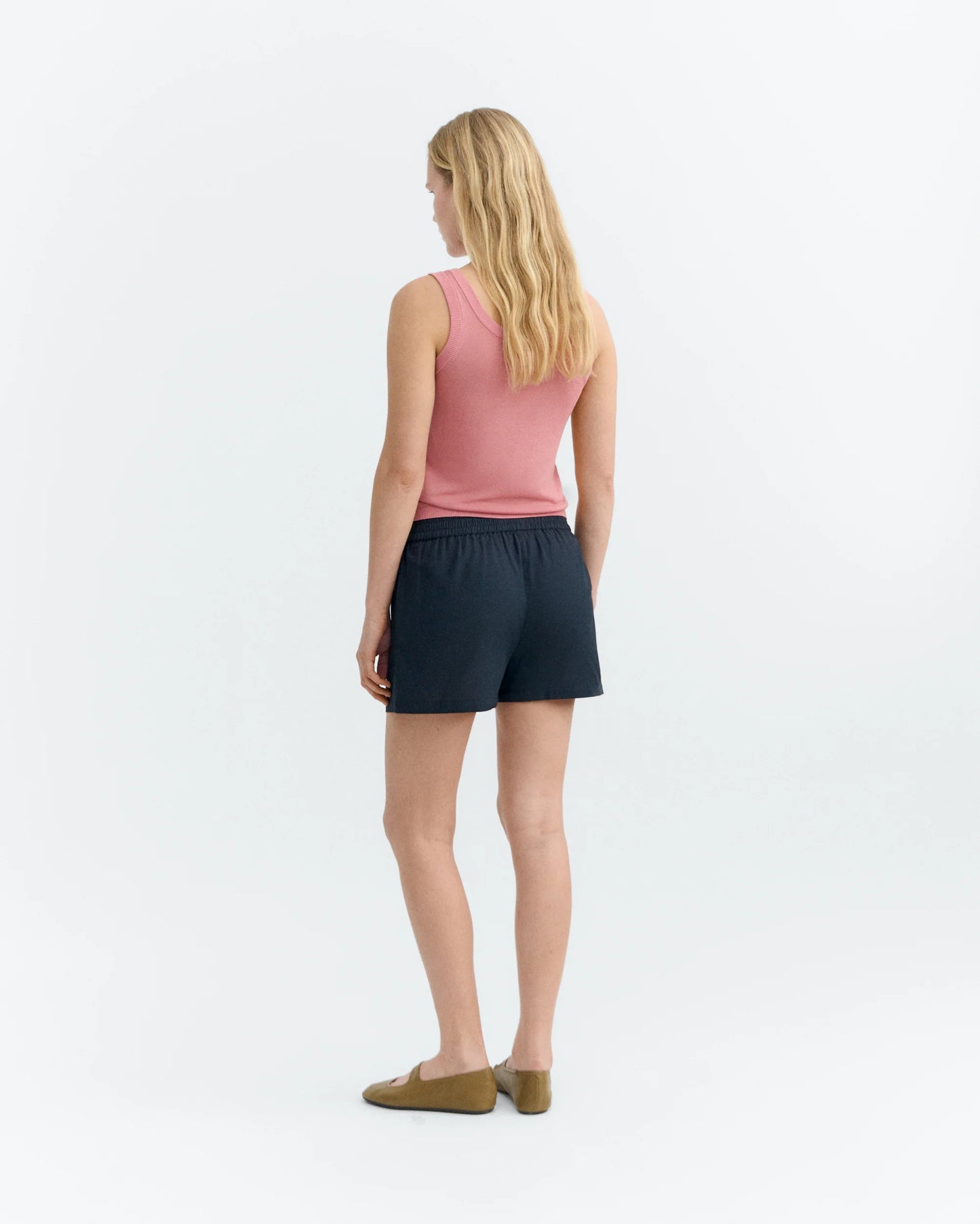 Geraldine Shorts - Hand Embroidered Fish