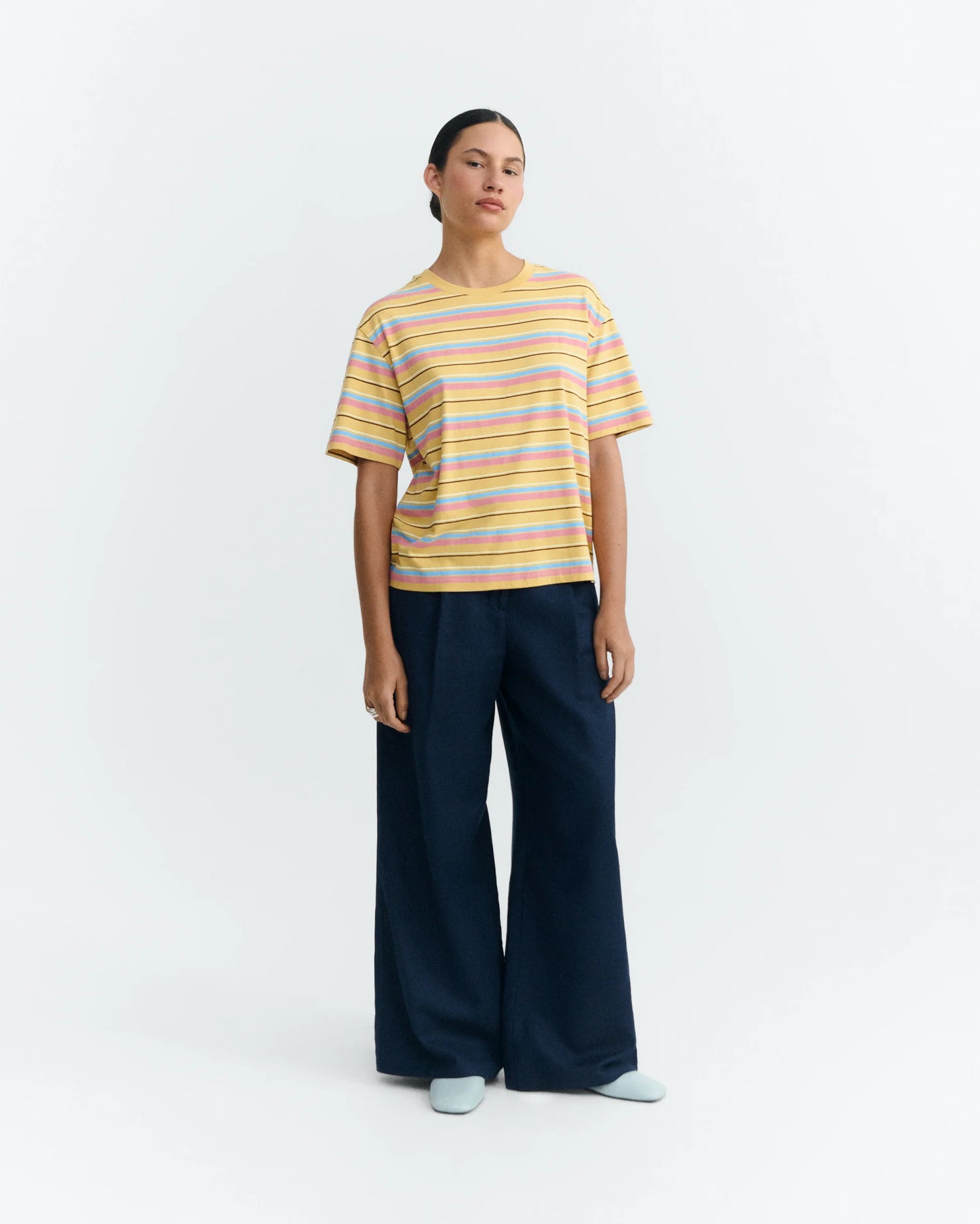 Lucia Multicolored Striped T-Shirt