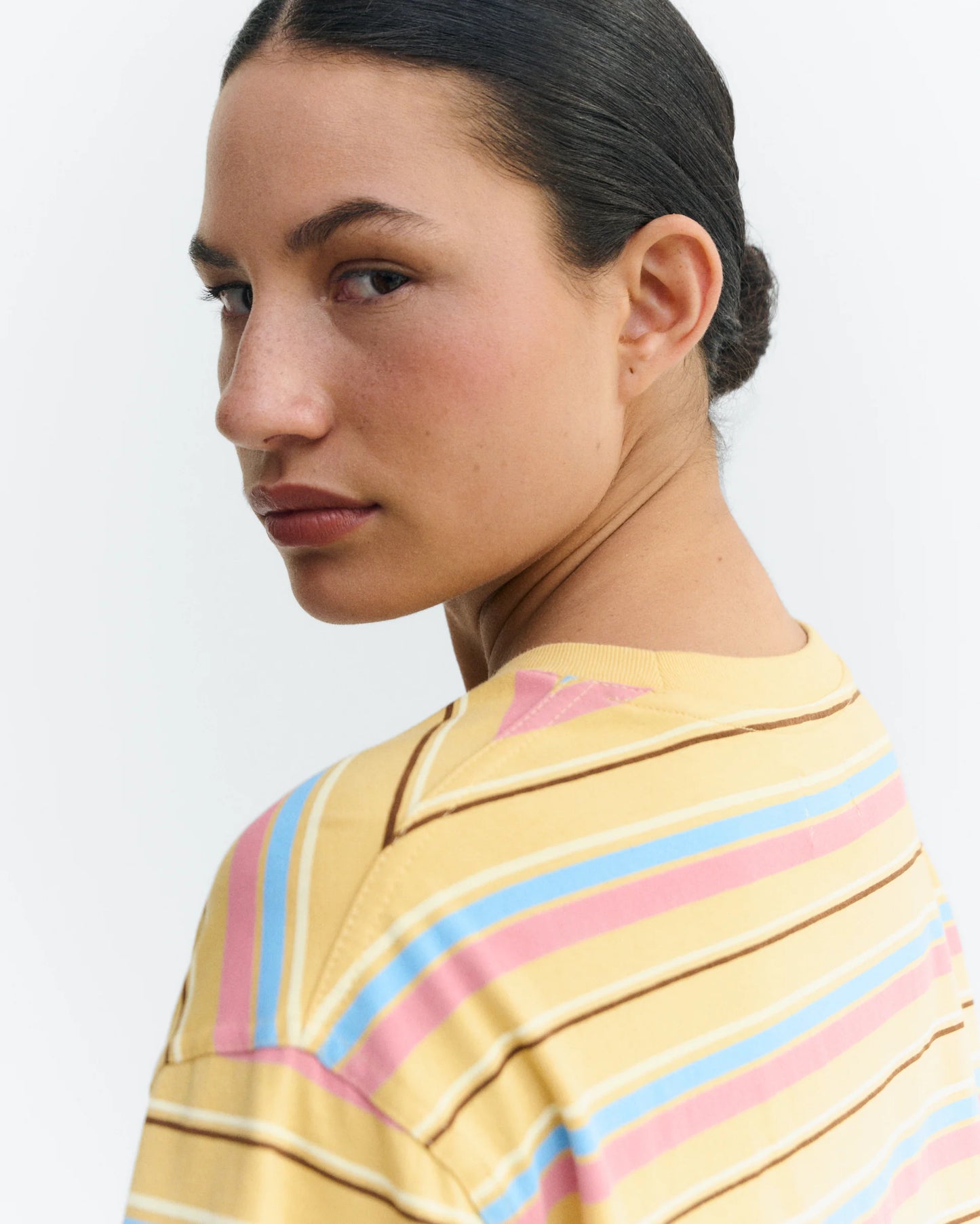 Lucia Multicolored Striped T-Shirt