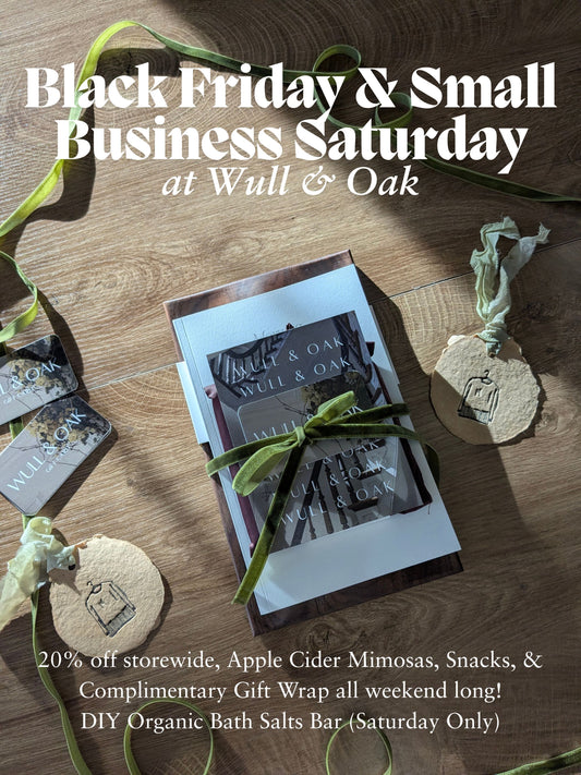 Nov. 28-30 | Black Friday & Small Business Saturday (& Sunday)