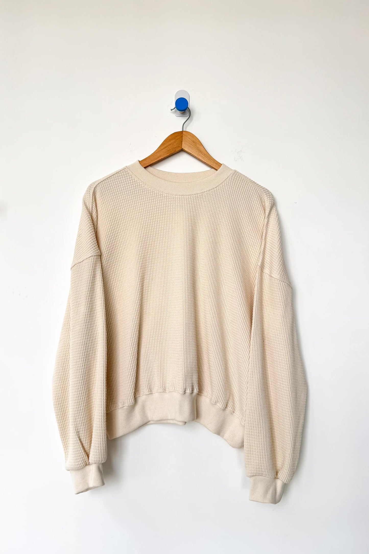 PREORDER Waffle Core Sweatshirt - Naturel