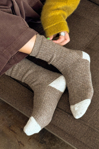 Wool Waffled Socks - Multiple Options