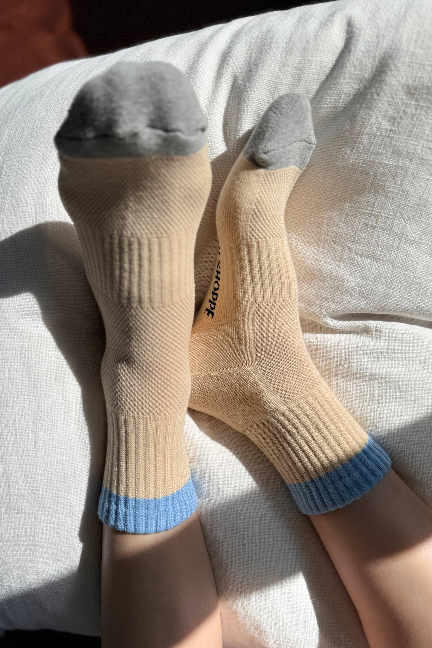 Color Block Girlfriend Socks - Multiple Colors