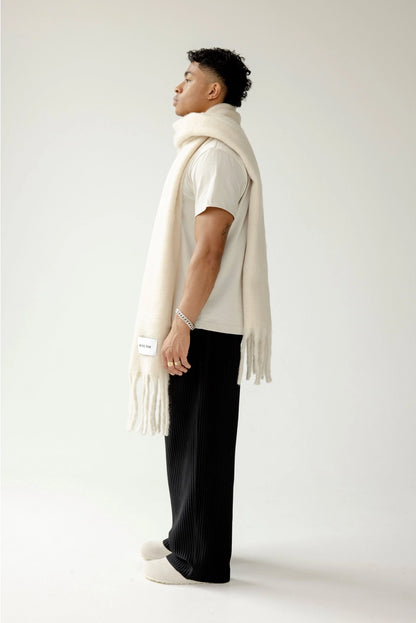The Reykjavik Scarf - Pebble Beige