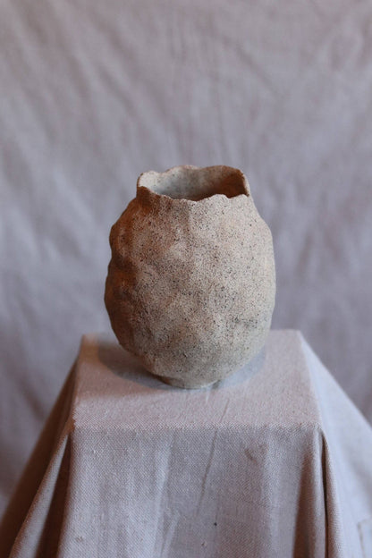 6" Gathered Earth Vessel
