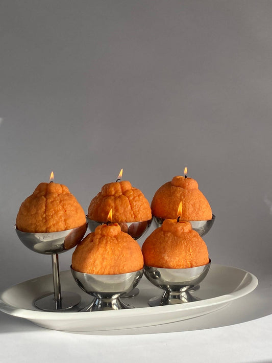 Large Dekopon Citrus Candle