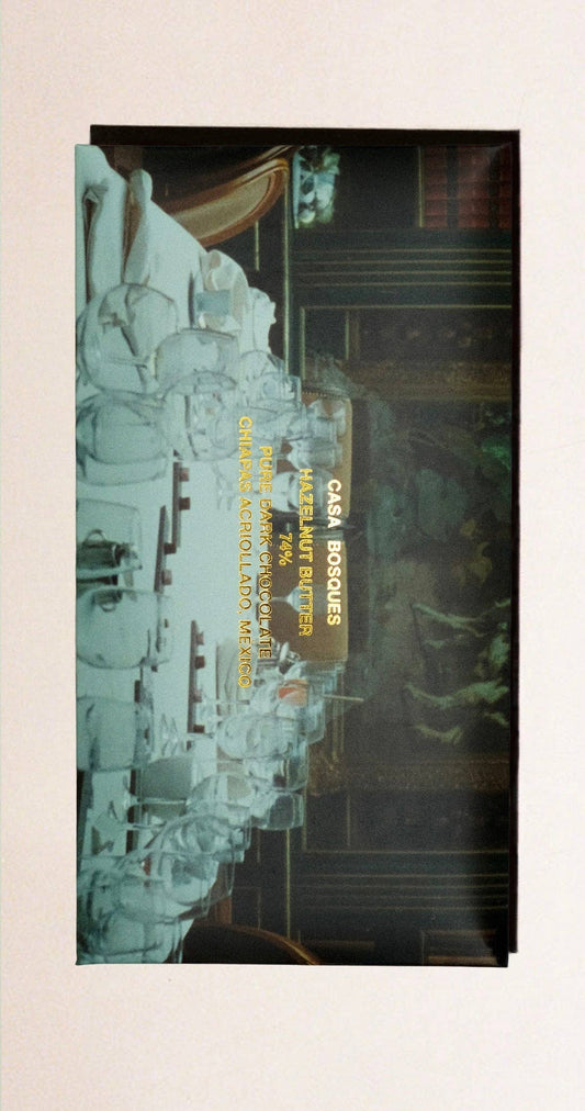 Casa Bosques Chocolate: HAZELNUT BUTTER 74%