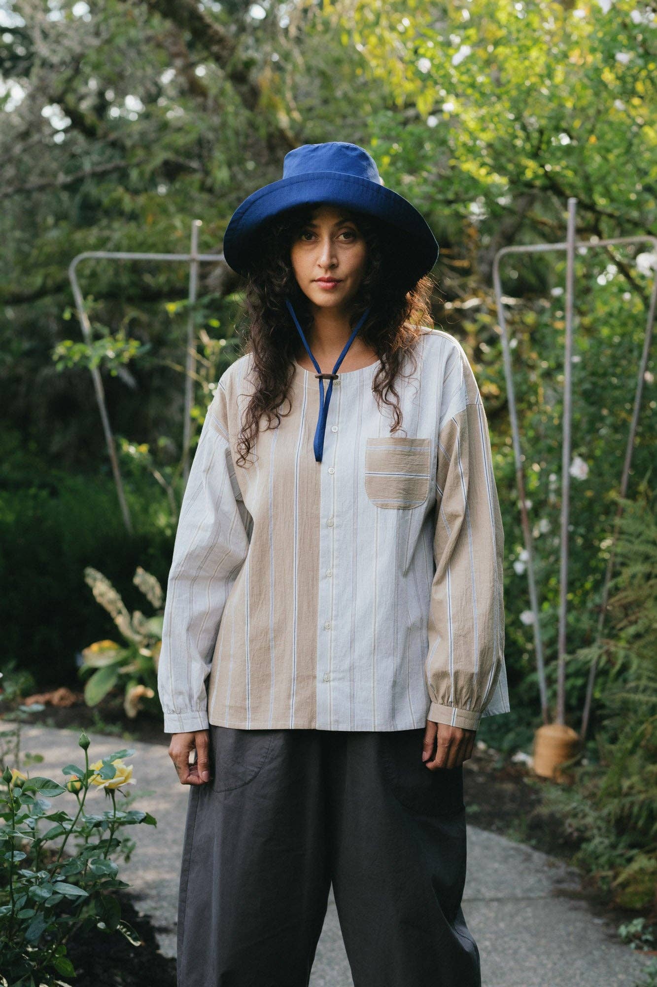 Gardener's Hat - Mineral Blue