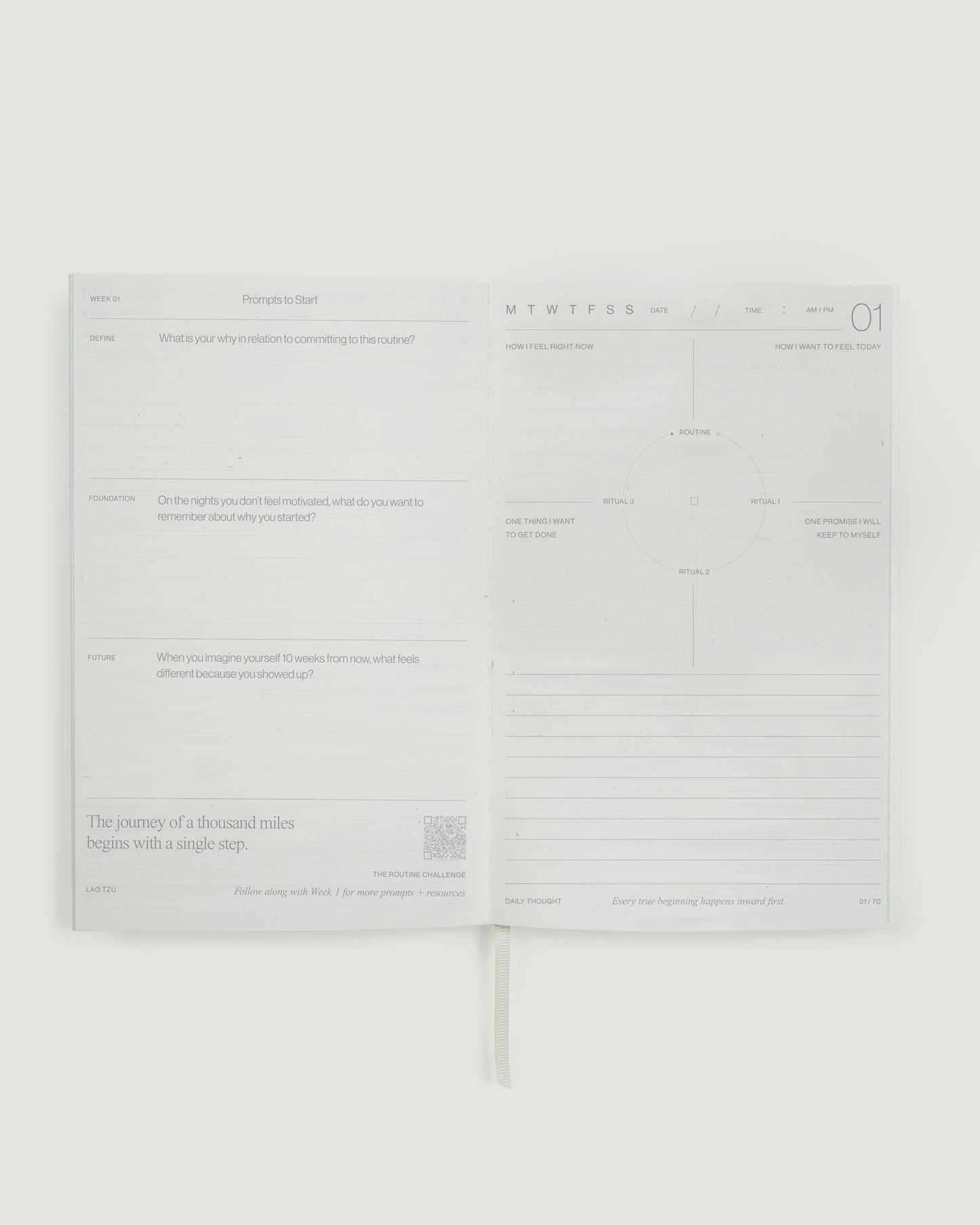 Morning Routine Journal