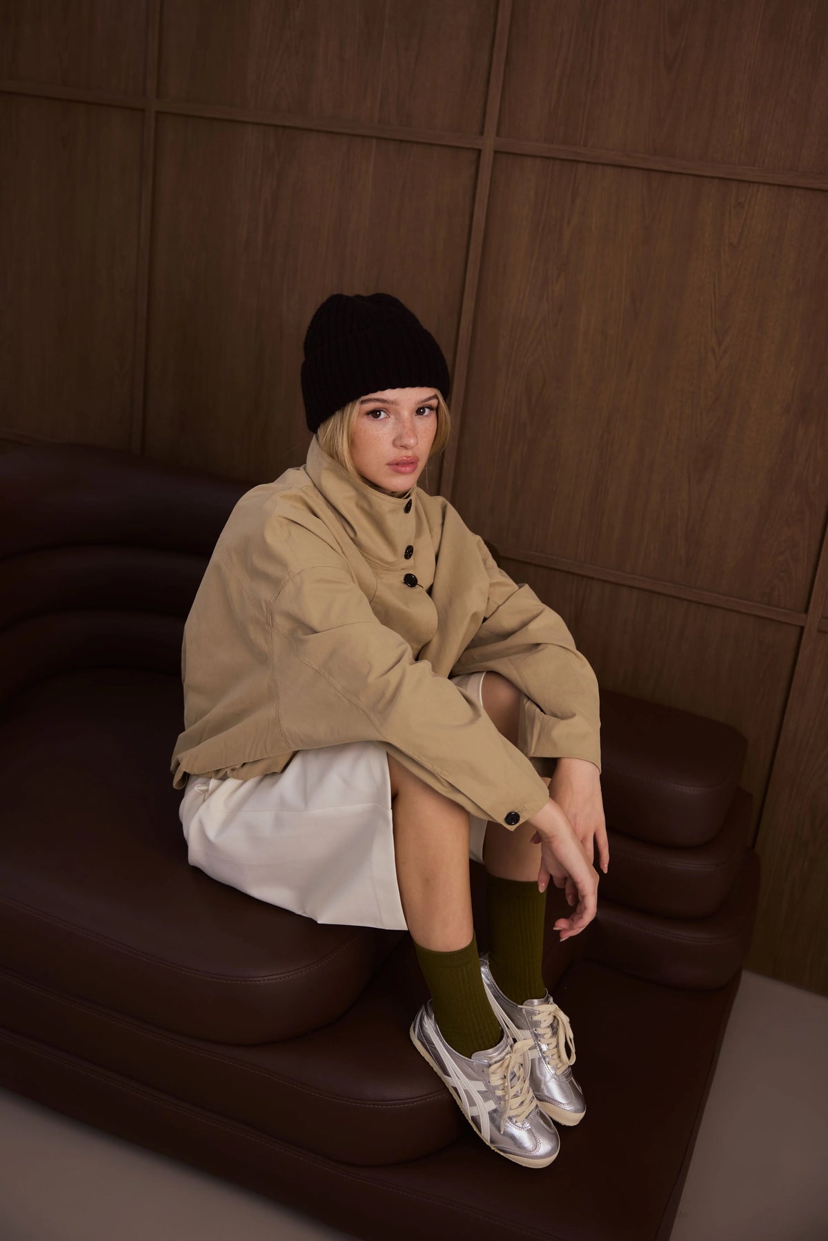 Merino Wool Beanie - Classic Black