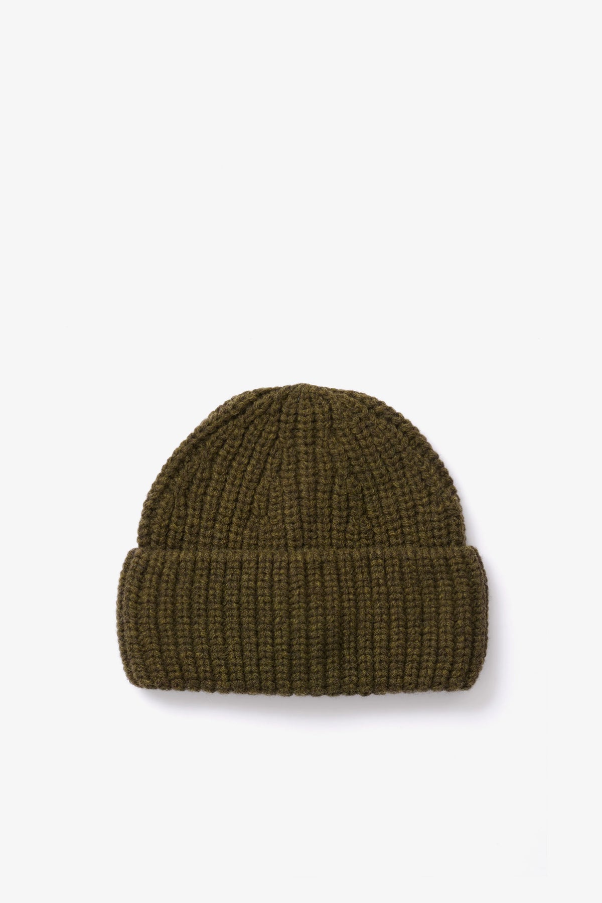Merino Wool Beanie - Mountain Green