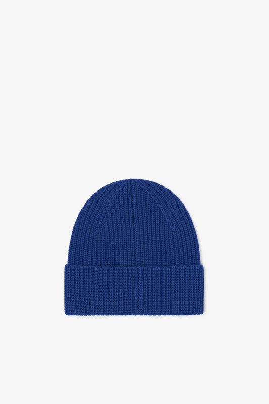 Merino Wool Beanie - Twilight Navy