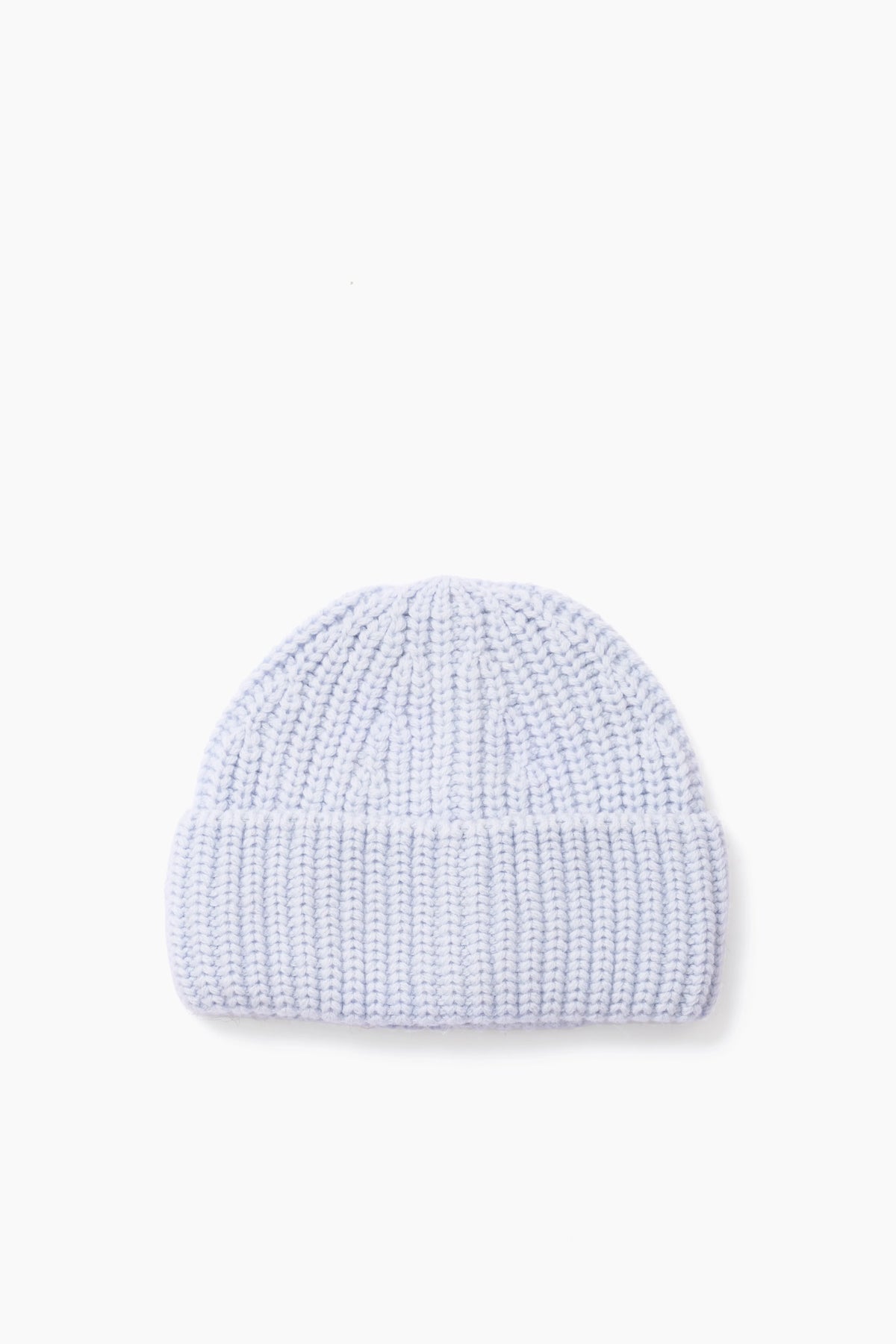 Merino Wool Beanie - Aura Blue
