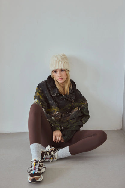 Merino Wool Beanie - Off White