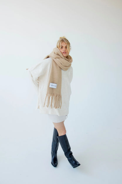 The Reykjavik Scarf - Beige