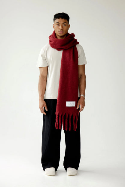 The Reykjavik Scarf - Burgundy