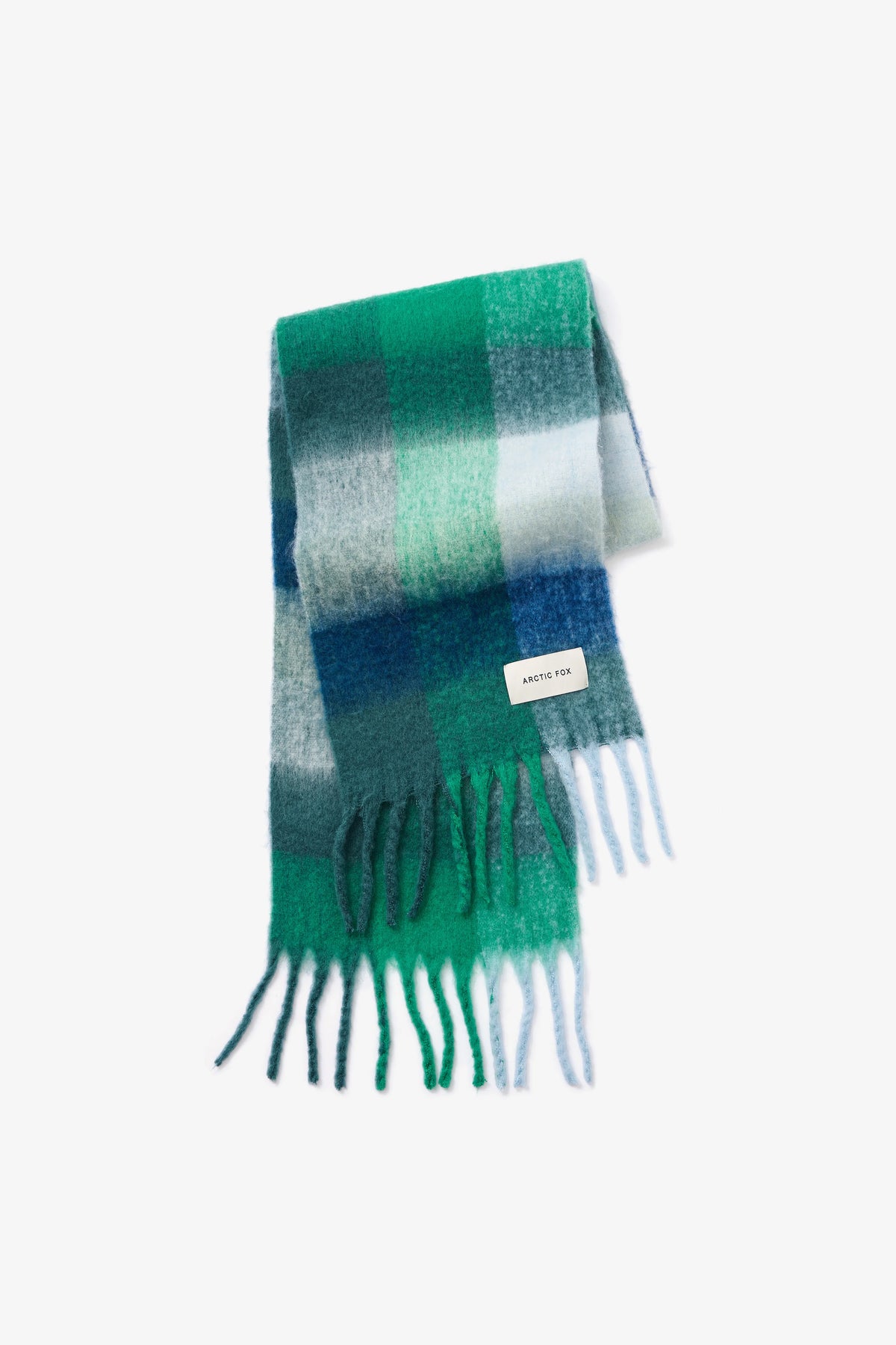 The Reykjavik Scarf - Emerald Check