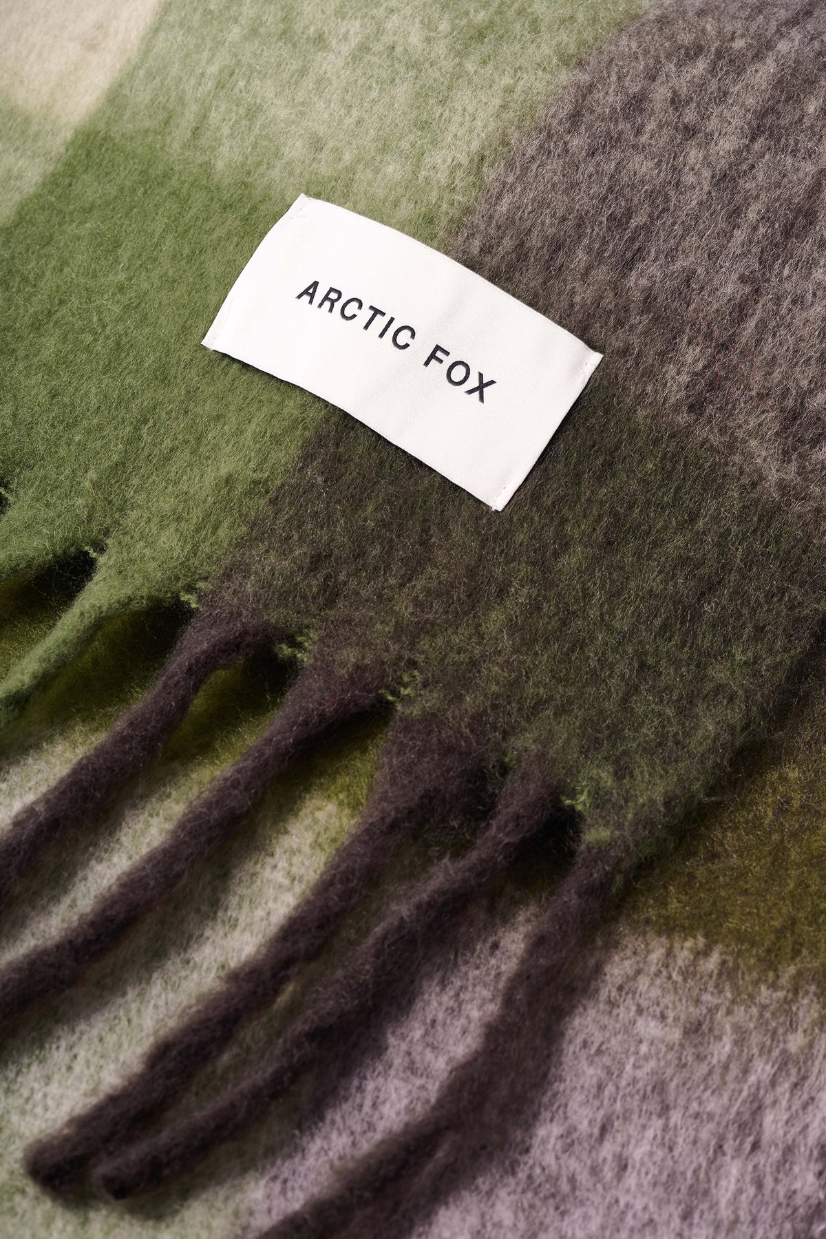 The Reykjavik Scarf - Mossy Greens