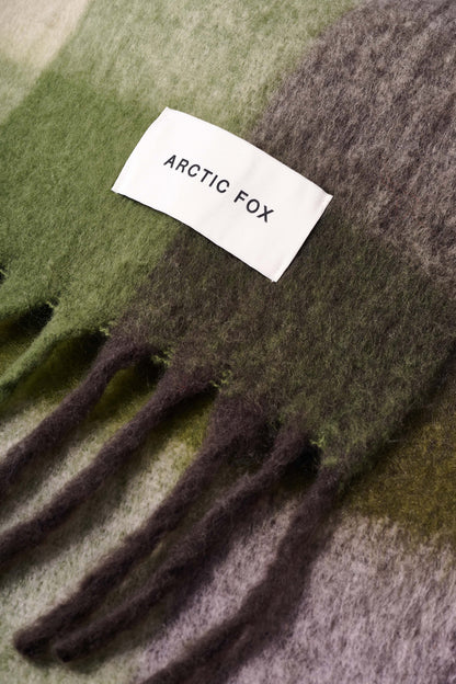 The Reykjavik Scarf - Mossy Greens