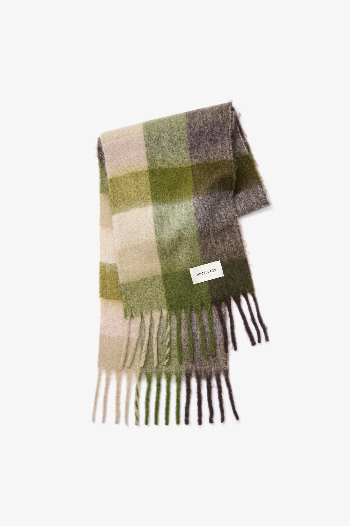 The Reykjavik Scarf - Mossy Greens