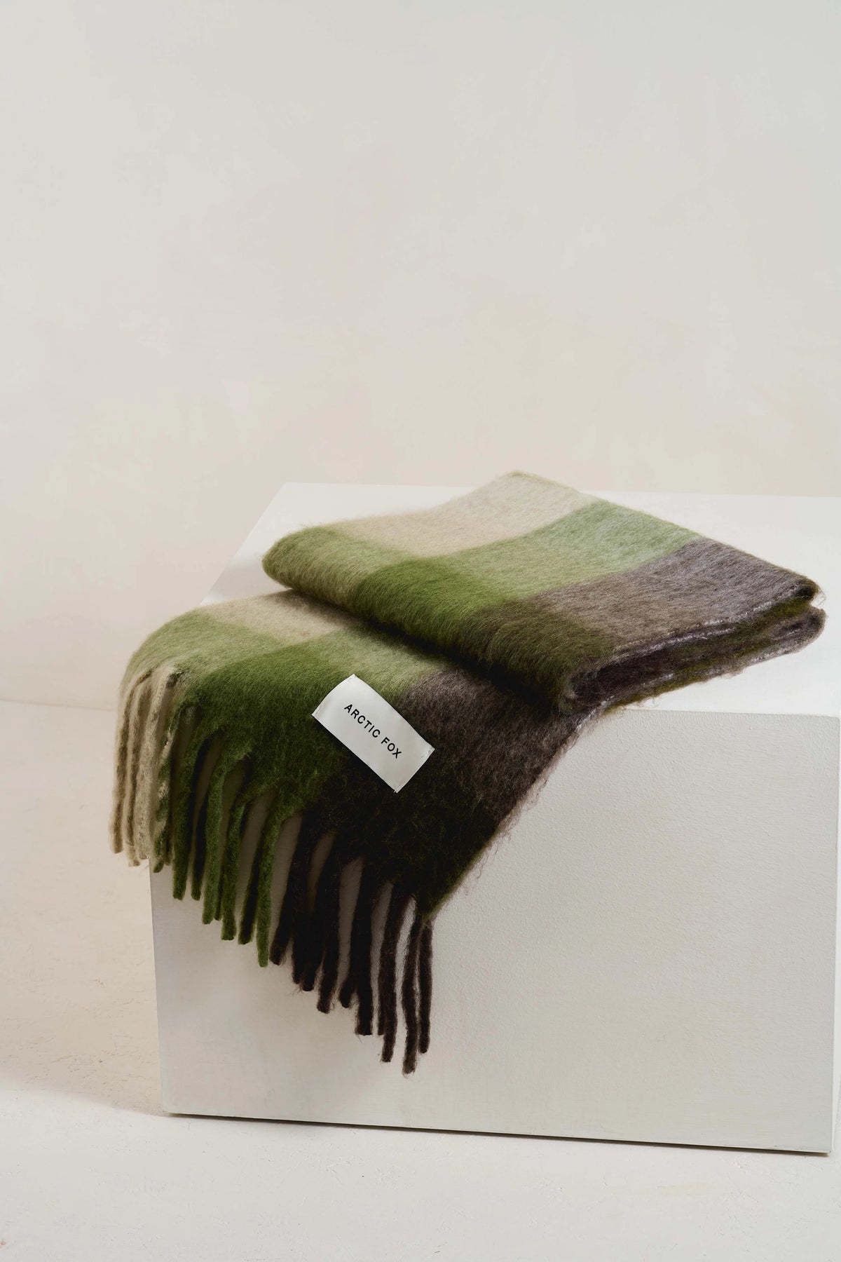 The Reykjavik Scarf - Mossy Greens