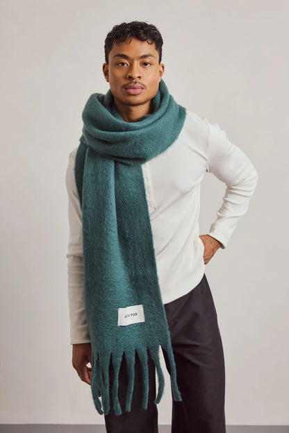 The Reykjavik Scarf - Forest Teal