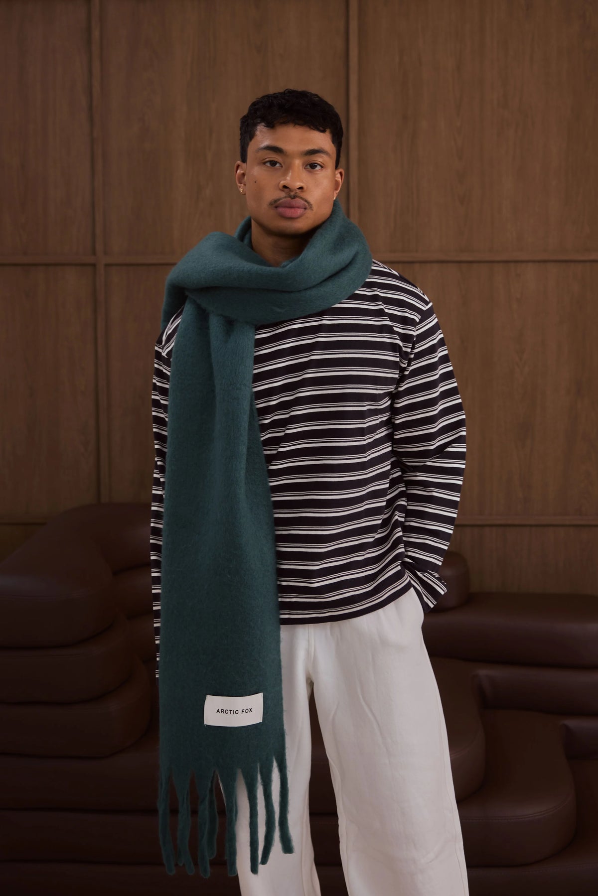 The Reykjavik Scarf - Forest Teal