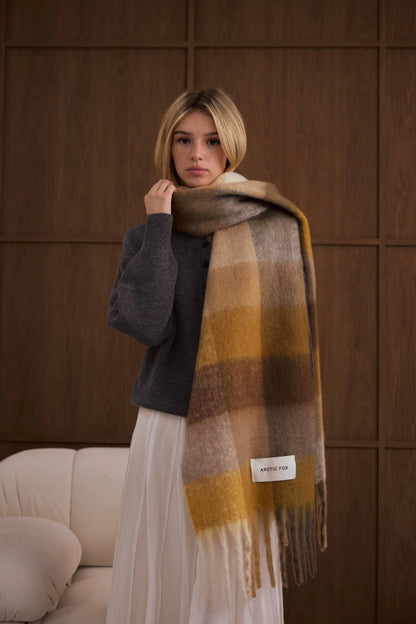 The Reykjavik Scarf - Golden Woodland