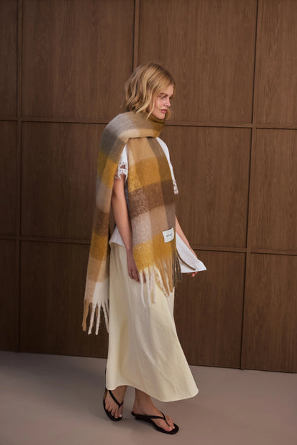 The Reykjavik Scarf - Golden Woodland