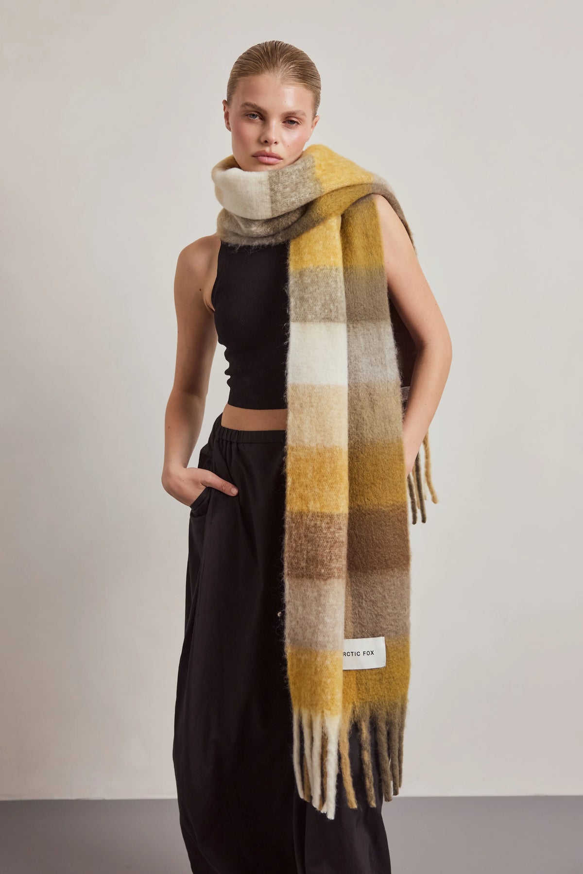 The Reykjavik Scarf - Golden Woodland
