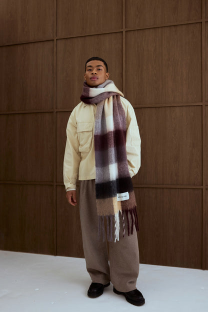 The Reykjavik Scarf - Dark Berry