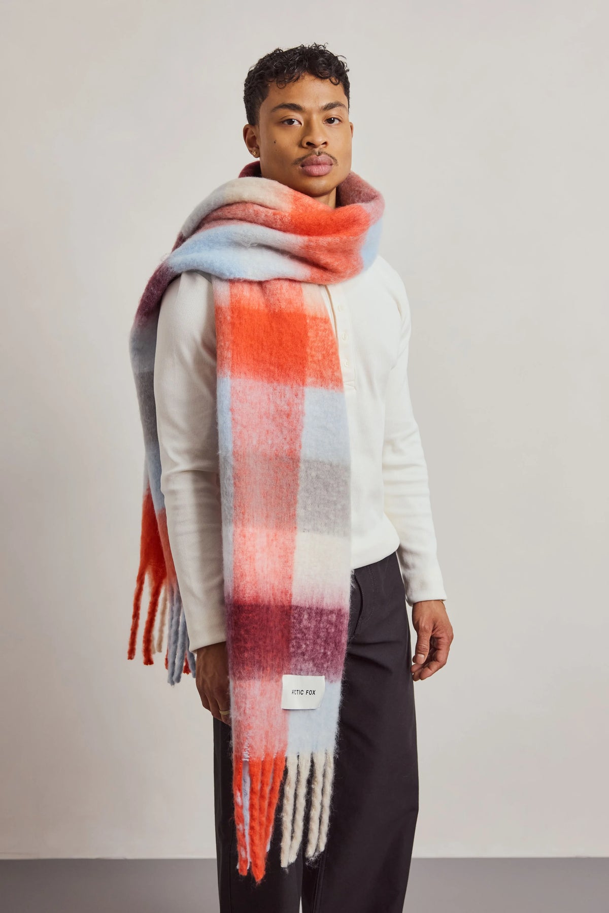 The Reykjavik Scarf - Volcanic Sky