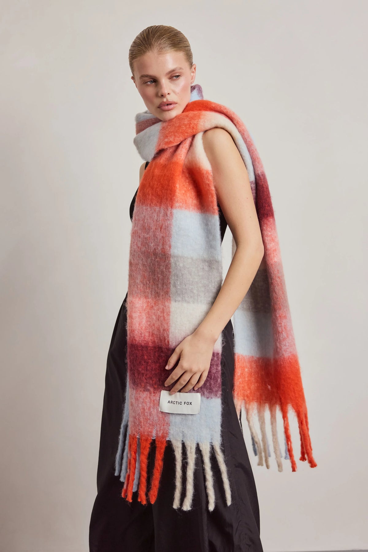 The Reykjavik Scarf - Volcanic Sky