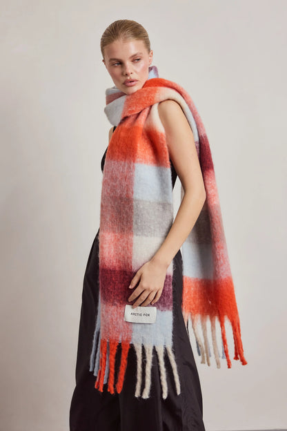 The Reykjavik Scarf - Volcanic Sky