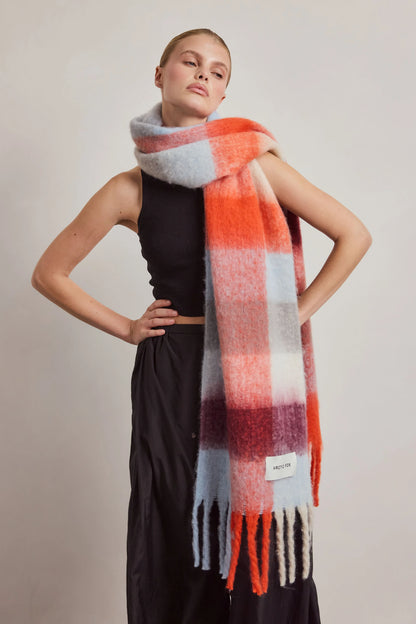 The Reykjavik Scarf - Volcanic Sky