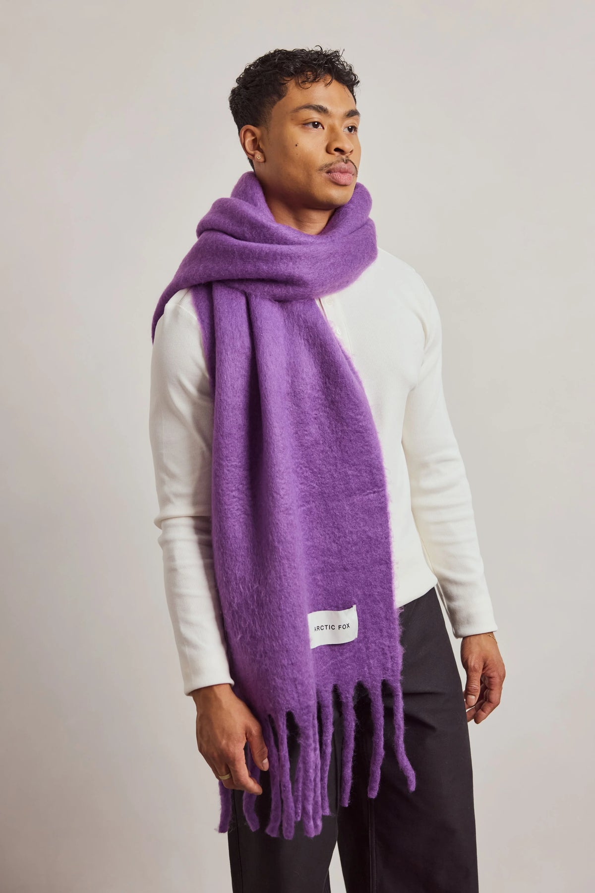 The Reykjavik Scarf - Wild Violet