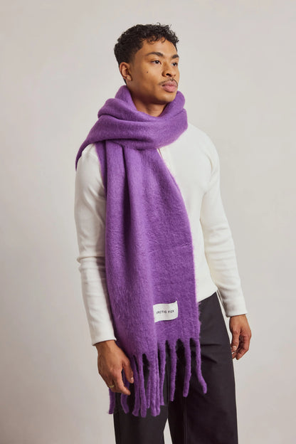 The Reykjavik Scarf - Wild Violet