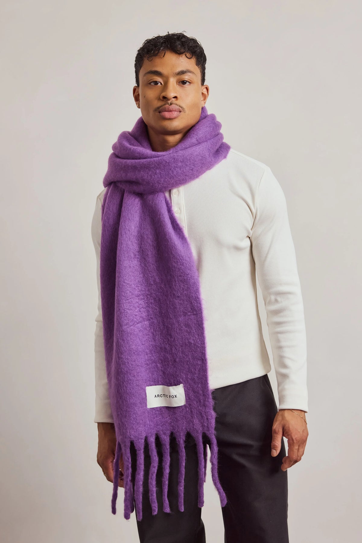 The Reykjavik Scarf - Wild Violet