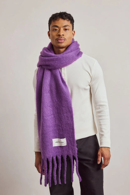 The Reykjavik Scarf - Wild Violet