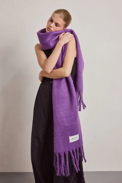 The Reykjavik Scarf - Wild Violet