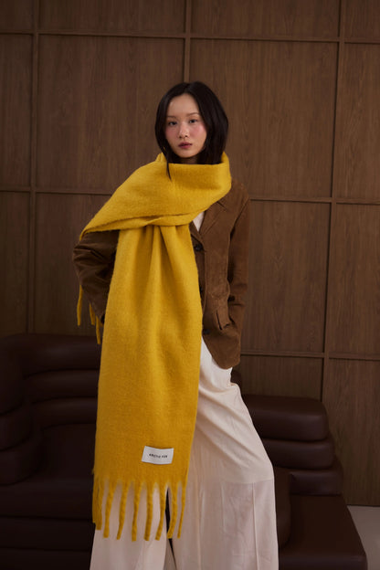 The Reykjavik Scarf - Golden Yellow