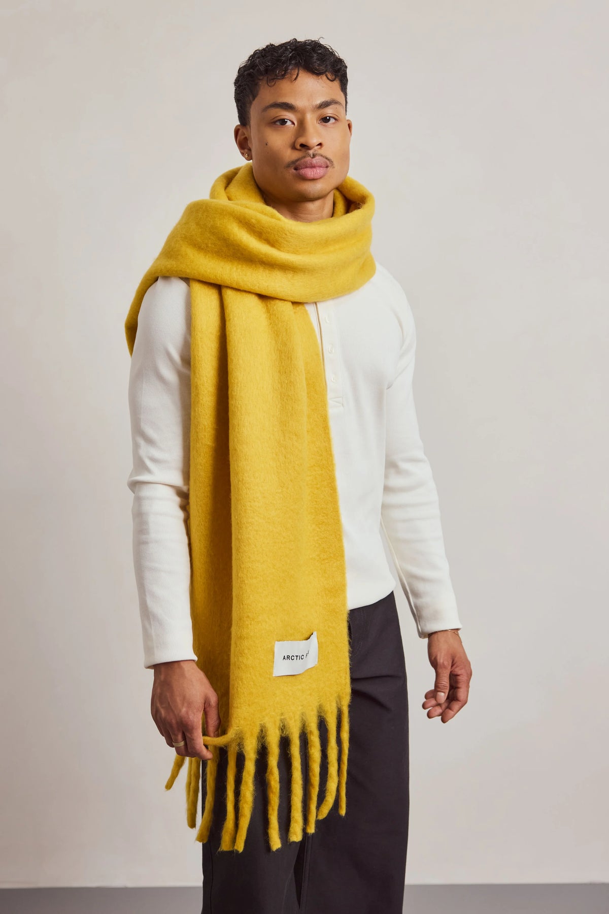 The Reykjavik Scarf - Golden Yellow