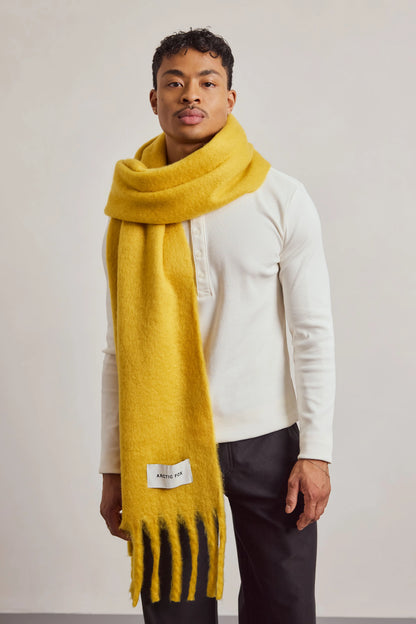 The Reykjavik Scarf - Golden Yellow