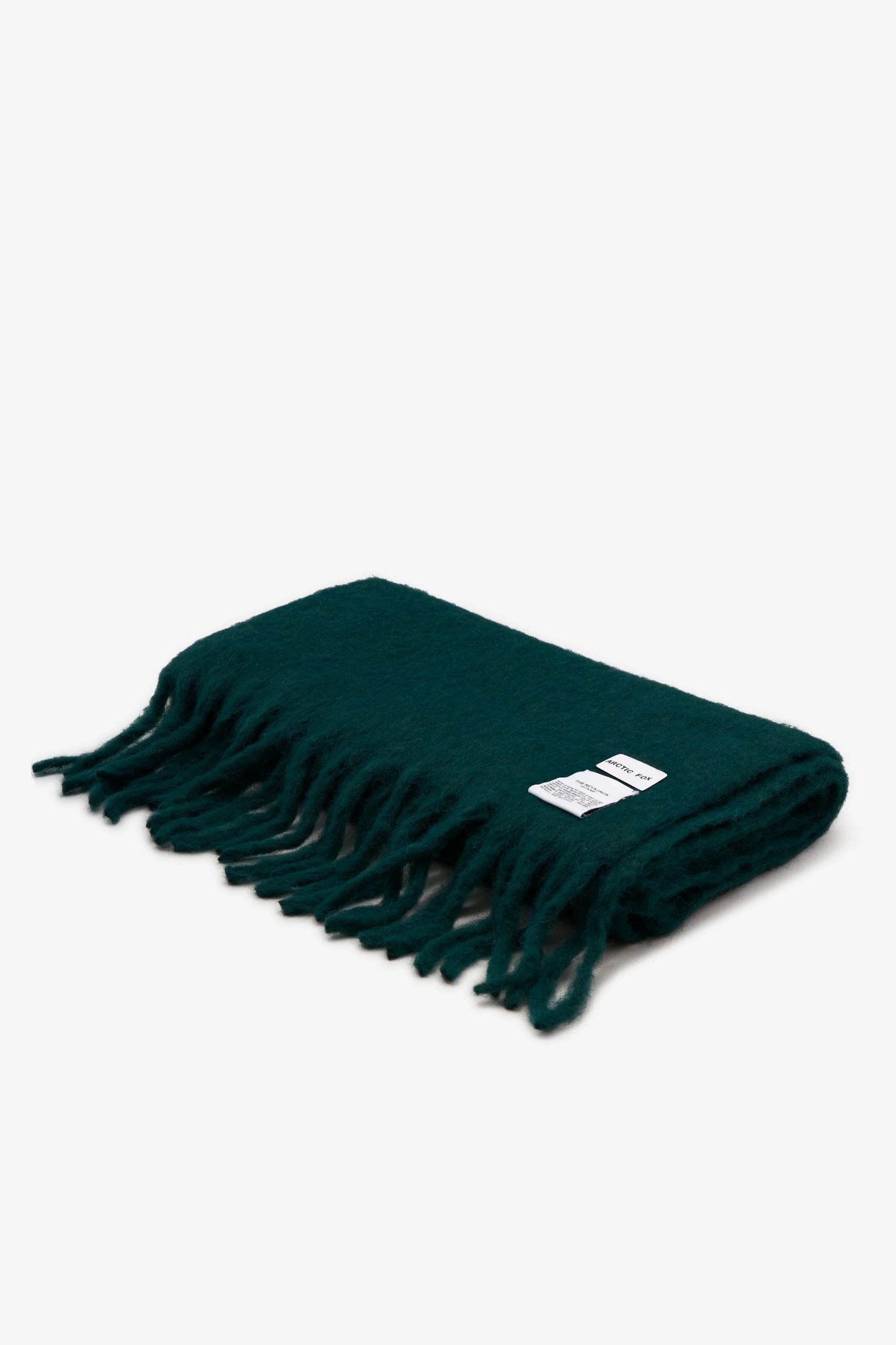 The Reykjavik Scarf with RWS Wool - Dark Forest