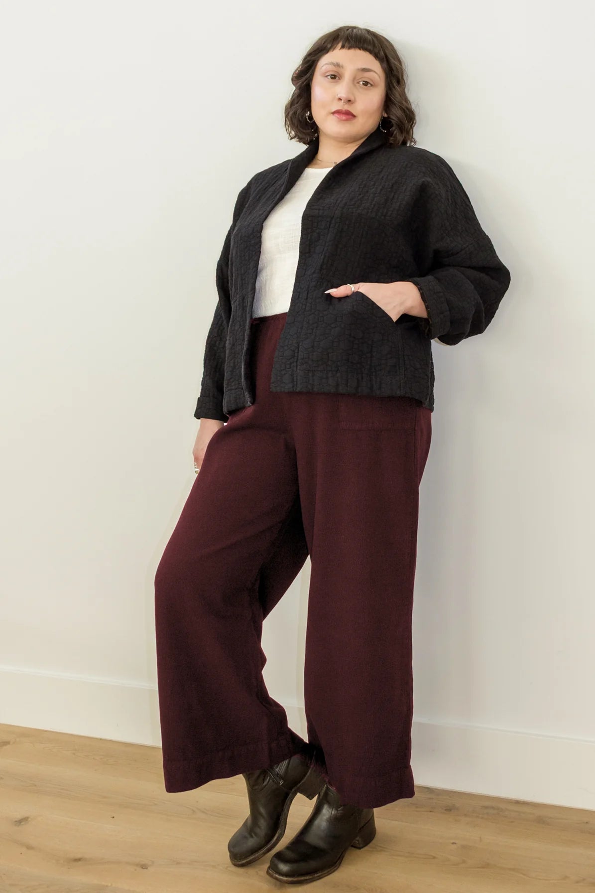 Atlas Pant - Burgundy