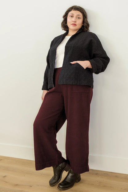 Atlas Pant - Burgundy