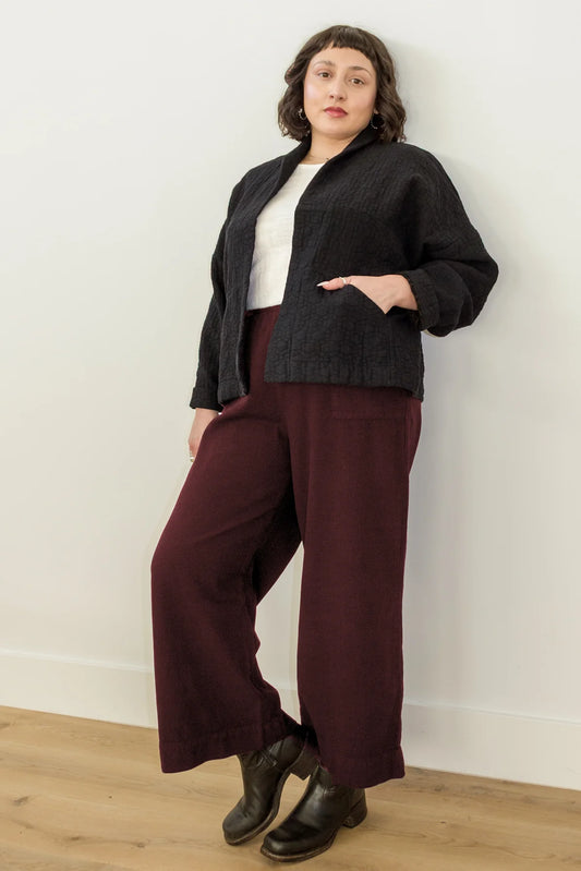 Atlas Pant - Burgundy