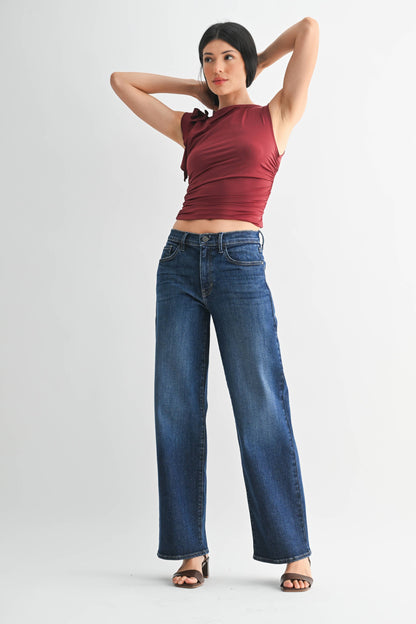 The Loose Straight - Dark Denim