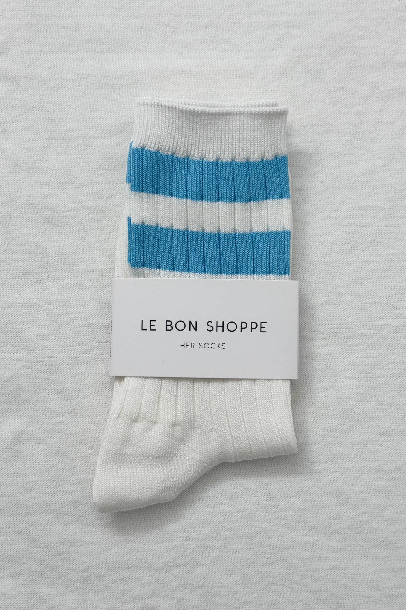 Varsity Her Socks - Blue Stripe