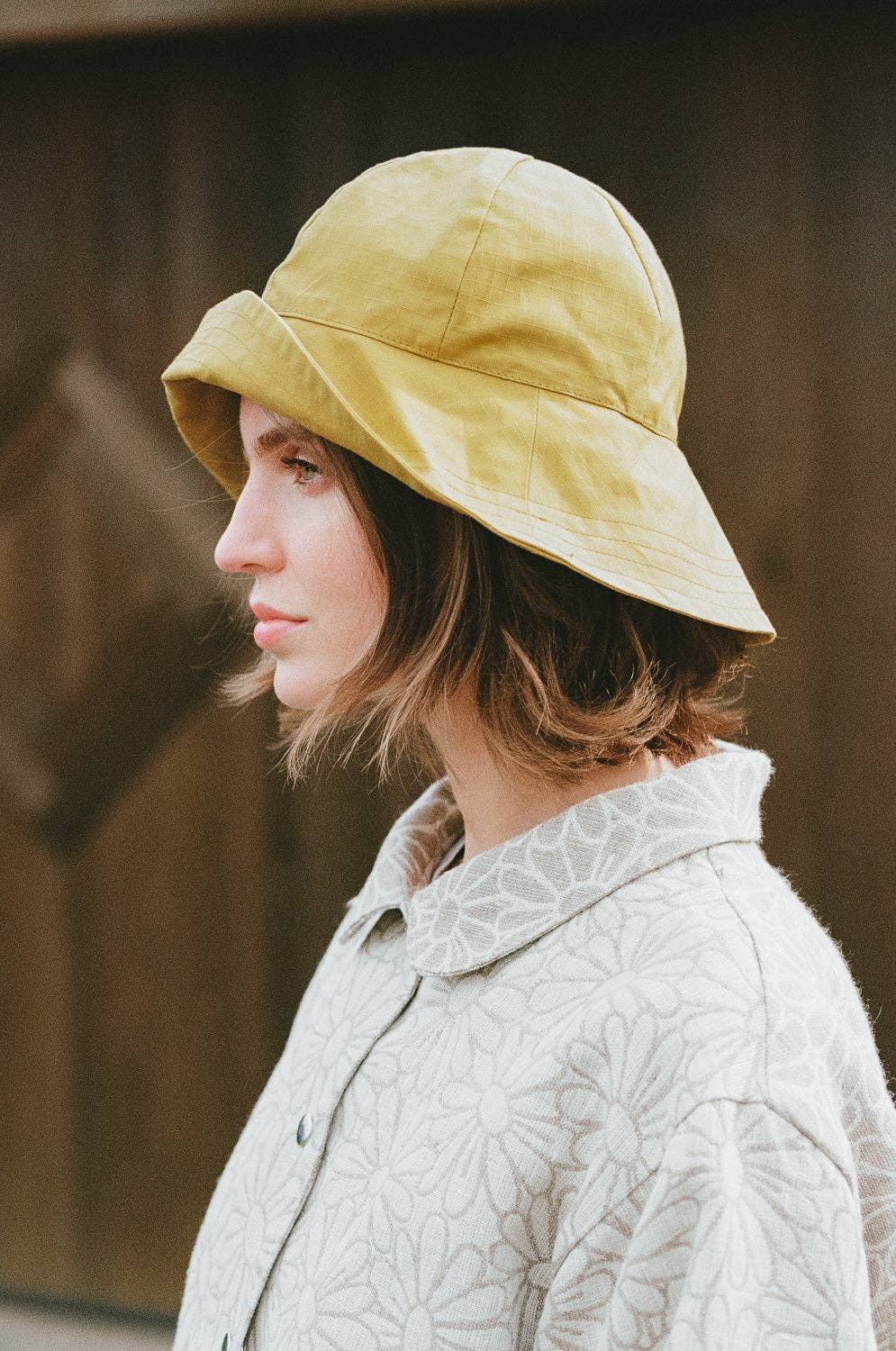 Cirrus Rain Hat in Pollen